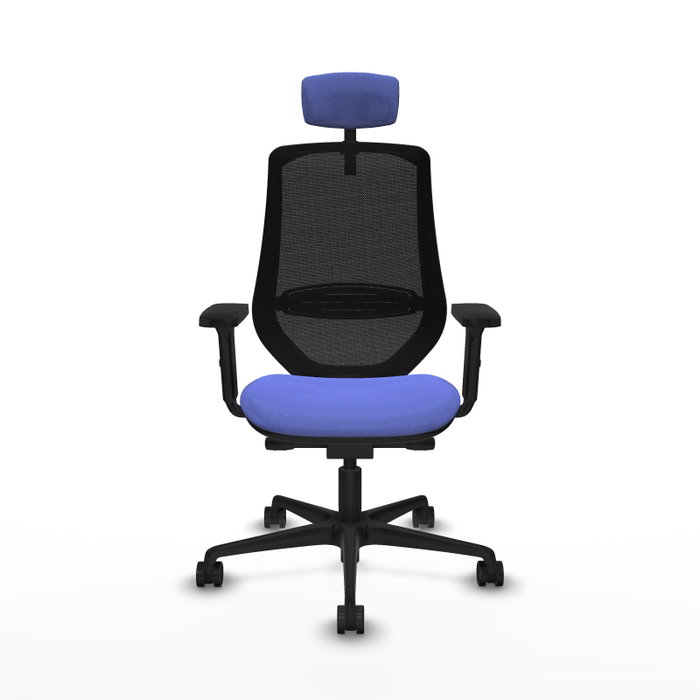 Chaise de Bureau avec Appui-tête Mardos traslack bali Piqueras y Crespo D036N2H Bleu clair