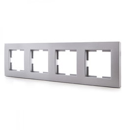 Panasonic Cadre Onvella 4 Éléments Horizontal-Verticale Argent