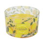 Home Deco Factory Bougie Citronnelle 3 mèches