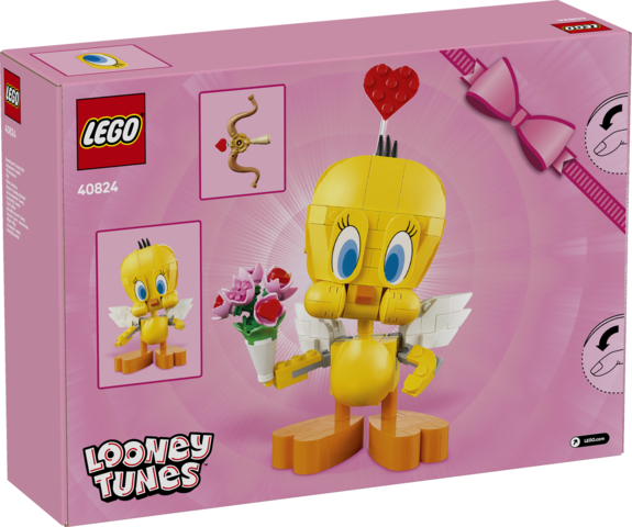 LEGO Looney Tunes 40824 Piolin Cupidon Set de Construction LEGO Looney Tunes 40824 Piolin Cupidon Set de Construction