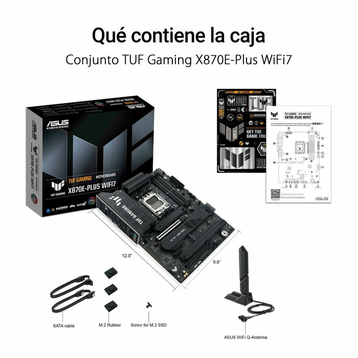 Asus TUF GAMING X870E-PLUS WIFI7 Noir Asus TUF GAMING X870E-PLUS WIFI7 Noir