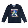 Sonic Sweat-shirt sans capuche Enfant Bleu foncé 8 ans