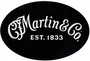 MARTIN Adhesivo Negro Logo Blanc