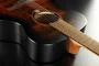 LAG Guitare Acoustique Auditorium Tramontane 70 - Black & Brown