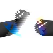 OMP Visière Iridium Bleu Pour Gp8 - Série Kj8 Casques OMPSC0-0162