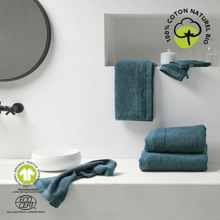 Today Serviette de bain Organic Paon 50 x 90 cm