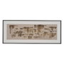 BigBuy Home Toile Blanc Noir Abstrait 150 x 4 x 60 cm
