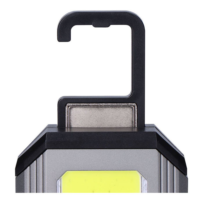 Edm Lampe torche LED aluminium rechargeable 10W avec fonction power bank USB-C IP44