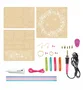Sycomore Coffret Pyrogravure avec 5 Embouts pour Créer Bijoux et Accessoires dès 8 Ans