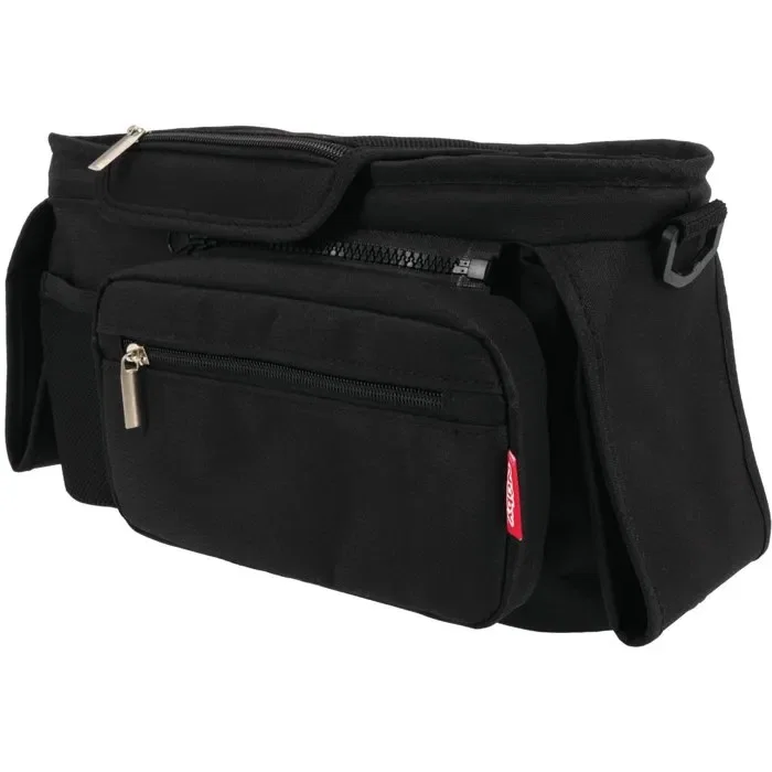 Nuby Organisateur de poussette Deluxe - Nuby - Pochette amovible - Noir - Porte-gobelets isothermes