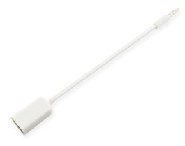 MicroConnect Adaptateur Audio USB vers Prise Jack 3,5 mm AUX pour Autoradio - Connexion Disque USB pour Musique MP3