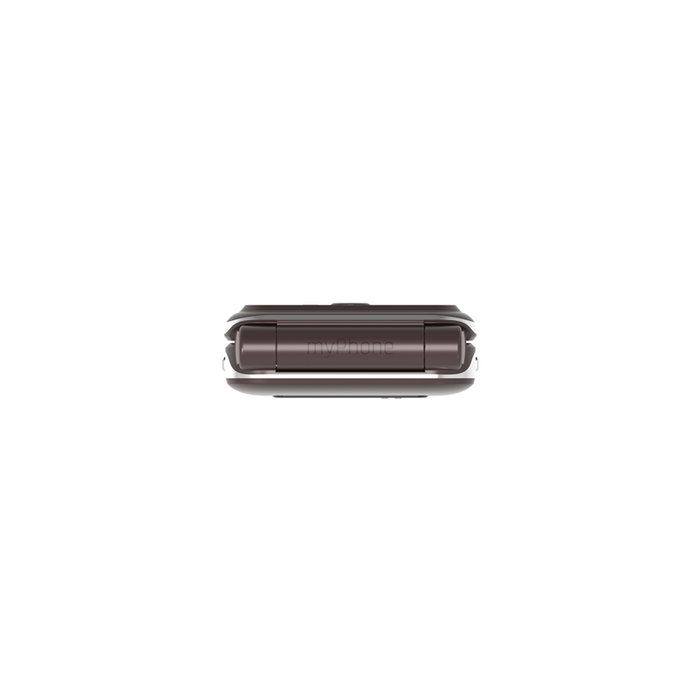 Myphone Harmony 2.8 pouces + 1.44 pouces 4G Téléphone mobile à clapet pour seniors avec base de charge USB-C