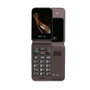 Myphone Harmony 2.8 pouces + 1.44 pouces 4G Téléphone mobile à clapet pour seniors avec base de charge USB-C