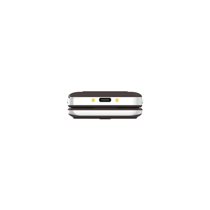 Myphone Harmony 2.8 pouces + 1.44 pouces 4G Téléphone mobile à clapet pour seniors avec base de charge USB-C
