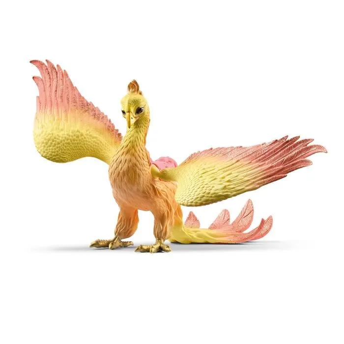 Figurine Schleich Phéonix Bayala 70760 - Dragon avec ailes mobiles et détails artistiques - Cadeau enfant à partir de 4 ans