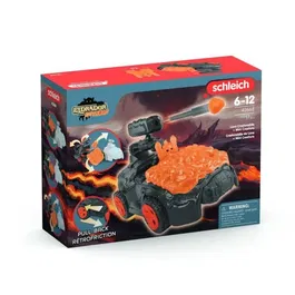 Schleich 42668 El Dragon Creatures Crashmobile de Lave avec Mini Figurine Fantastique, Coffret Voiture Jouet pour Enfants Dès 6 Ans