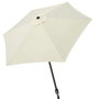 Color Baby Aktive Parasol de terrasse 270 cm avec cheminée et mât en aluminium - 3 ans et plus, polyester 160 g/m²