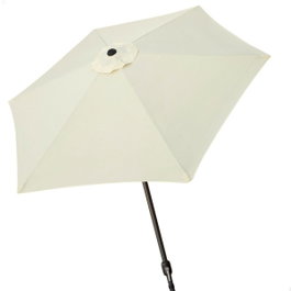 Color Baby Parasol de terrasse 270 cm avec cheminée et mât en aluminium
