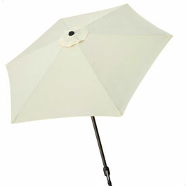 Parasol Aktive Crème Aluminium Acier 270 cm