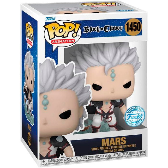 FUNKO Figura POP Black Clover Mars Exclusive