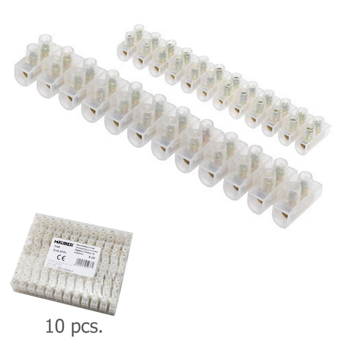 MAURER Multiprise de raccordement 12 prises 2A - 2,5 mm² MAURER Multiprise de raccordement 12 prises 2A - 2,5 mm²