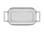 KINVARA Bandeja rectangular aperitivo 400 ml Plata