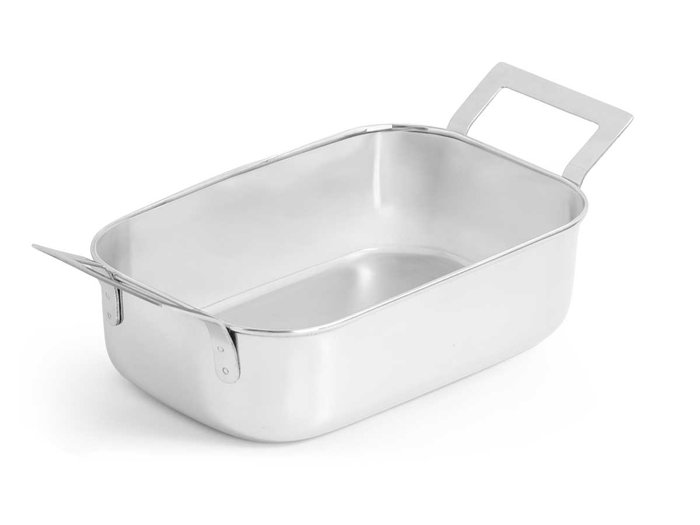 KINVARA Bandeja rectangular aperitivo 400 ml Plata