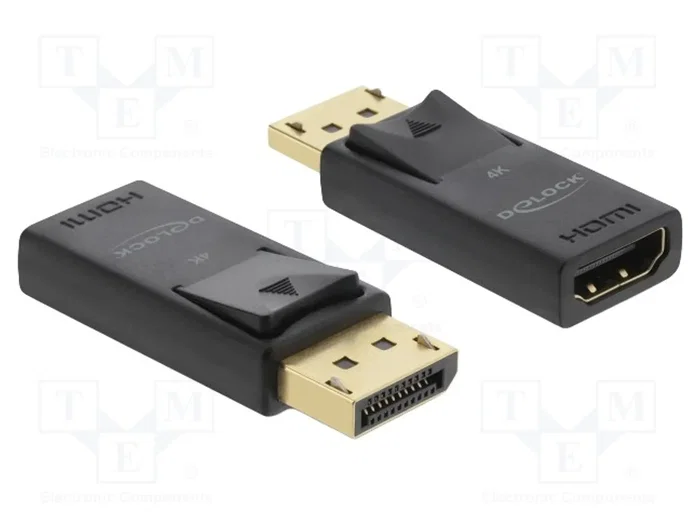DELOCK Adaptateur DisplayPort vers HDMI 4K UHD 2160p DELOCK Adaptateur DisplayPort vers HDMI 4K UHD 2160p