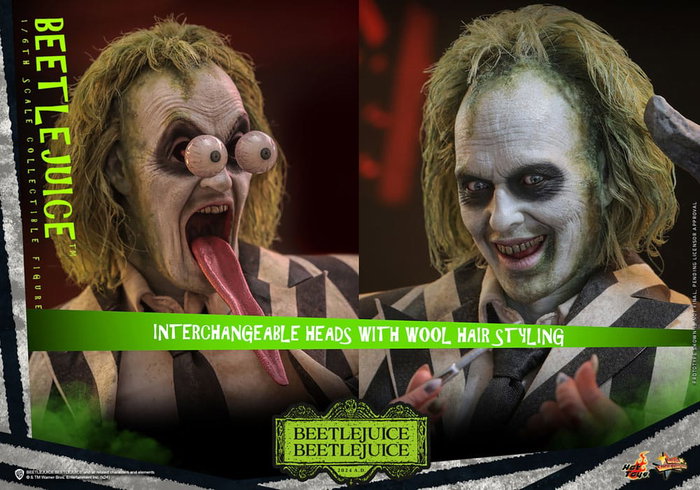 Hot Toys Beetlejuice Beetlejuice Movie Masterpiece Figurine 1/6 - 30 cm Hot Toys Beetlejuice Beetlejuice Movie Masterpiece Figurine 1/6 - 30 cm