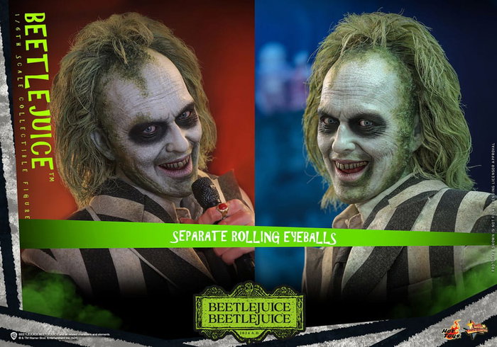 Hot Toys Beetlejuice Beetlejuice Movie Masterpiece Figurine 1/6 - 30 cm Hot Toys Beetlejuice Beetlejuice Movie Masterpiece Figurine 1/6 - 30 cm