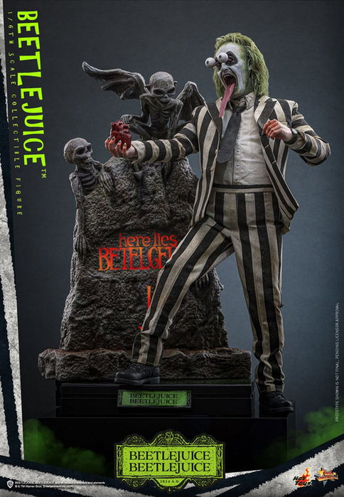 Hot Toys Beetlejuice Beetlejuice Movie Masterpiece Figurine 1/6 - 30 cm Hot Toys Beetlejuice Beetlejuice Movie Masterpiece Figurine 1/6 - 30 cm