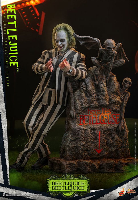 Hot Toys Beetlejuice Beetlejuice Movie Masterpiece Figurine 1/6 - 30 cm Hot Toys Beetlejuice Beetlejuice Movie Masterpiece Figurine 1/6 - 30 cm