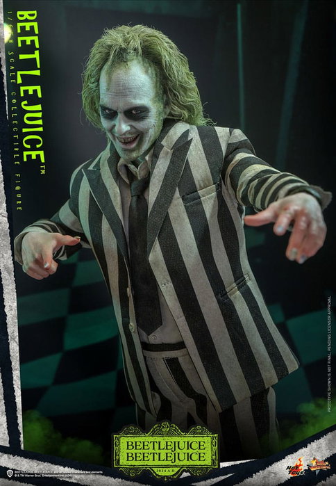 Hot Toys Beetlejuice Beetlejuice Movie Masterpiece Figurine 1/6 - 30 cm Hot Toys Beetlejuice Beetlejuice Movie Masterpiece Figurine 1/6 - 30 cm