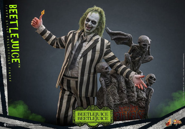 Hot Toys Beetlejuice Beetlejuice Movie Masterpiece Figurine 1/6 - 30 cm Hot Toys Beetlejuice Beetlejuice Movie Masterpiece Figurine 1/6 - 30 cm