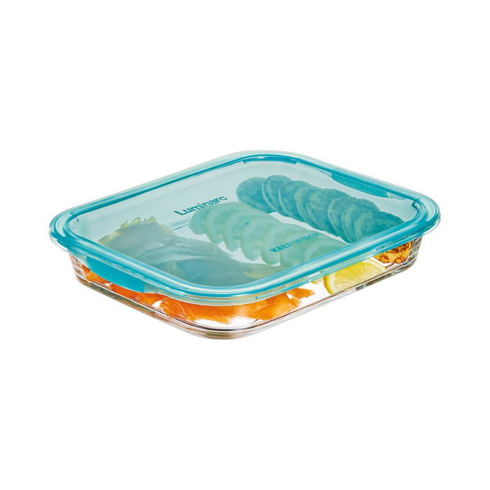 Recipiente Rectangular Vidrio Keep'N Lagon Luminarc 27,5 cm-150 cL Recipiente Rectangular Vidrio Keep'N Lagon Luminarc 27,5 cm-150 cL