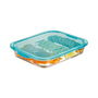 Recipiente Rectangular Vidrio Keep'N Lagon Luminarc 27,5 cm-150 cL