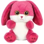 Cutydoos - Peluche Lapin Ruby Rose Framboise 23 cm - Collection - Lapin en Peluche Réaliste Ultra Douce