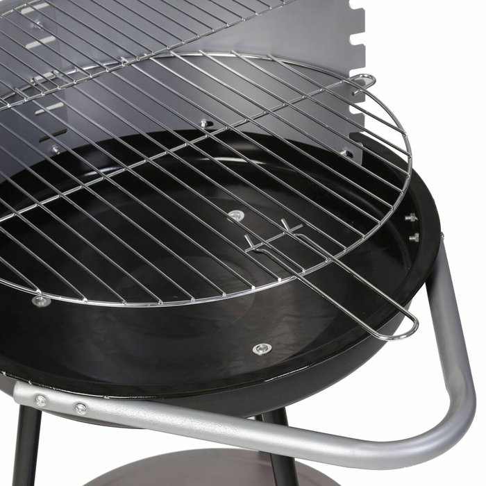 BigBuy Garden Barbecue Milena Noir 47 x 60 x 78 cm