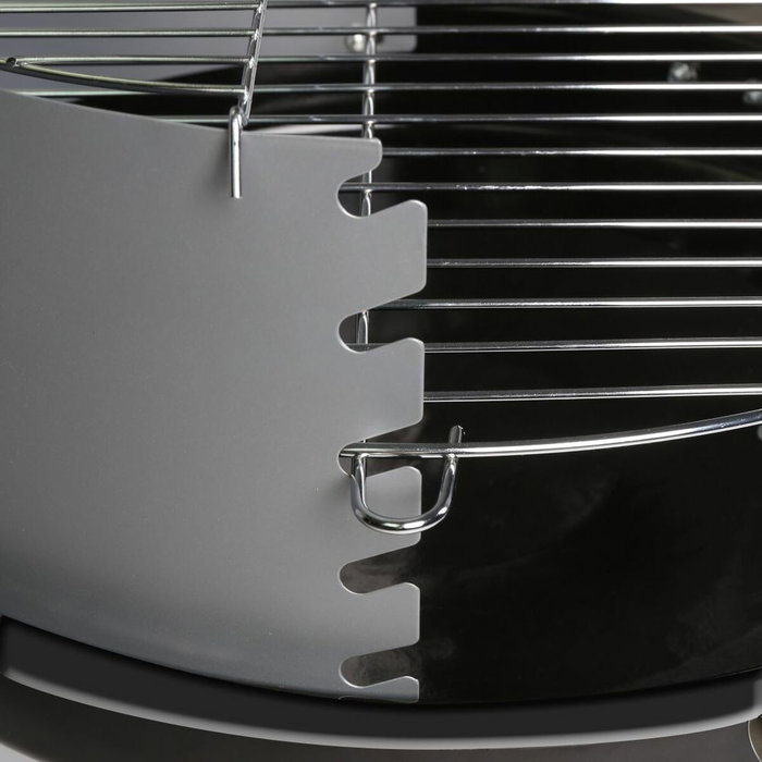 BigBuy Garden Barbecue Milena Noir 47 x 60 x 78 cm