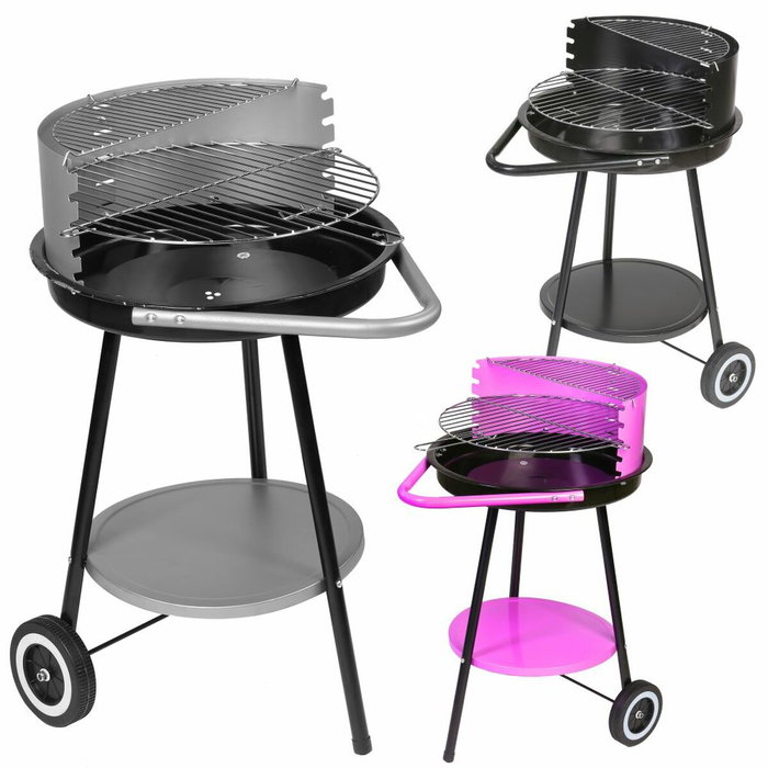 BigBuy Garden Barbecue Milena Noir 47 x 60 x 78 cm