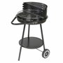 BigBuy Garden Barbecue Milena Noir 47 x 60 x 78 cm