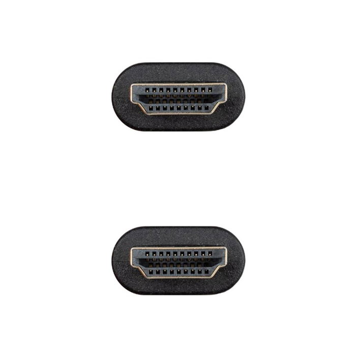 Nanocable 10.15.3902 Câble HDMI 2.0 4K 18Gbps 2 M Mâle-Mâle CCS Noir