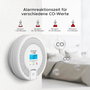 X-Sense Détecteur de monoxyde de carbone CO03D Blanc, gris