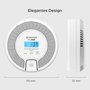 X-Sense Détecteur de monoxyde de carbone CO03D Blanc, gris