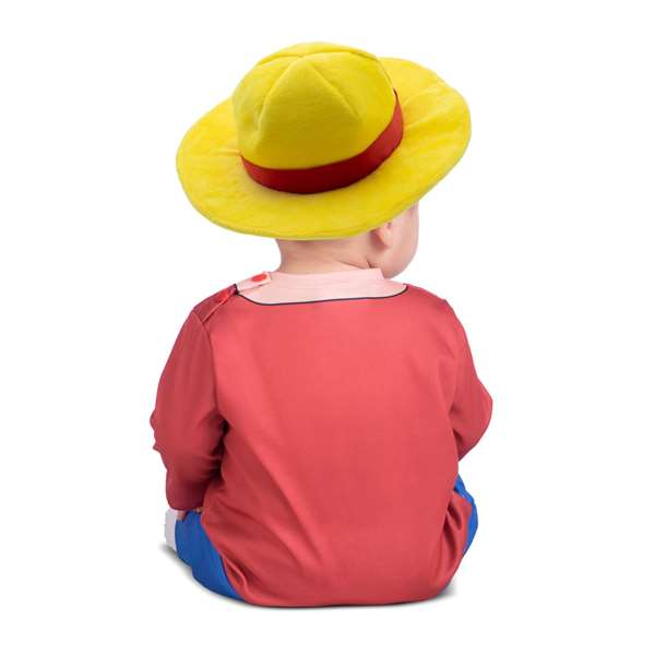 My Other Me - Déguisement Luffy One Piece avec Bonnet et Combinaison - Taille 24-36 Mois (2 à 4 ans)