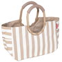 Reisenthel loopshopper M summerstripes coffee