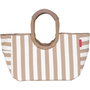 Reisenthel loopshopper M summerstripes coffee