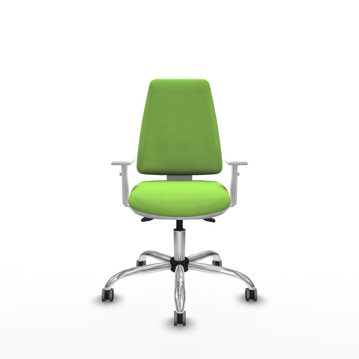 PIQUERAS Y CRESPO Chaise de bureau Elche, Pistache, mécanisme Asincro