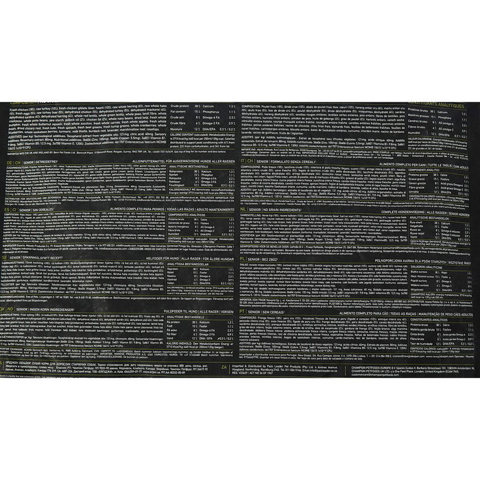 Nourriture Orijen Senior Poulet Dinde Poisson 6 Kg Nourriture Orijen Senior Poulet Dinde Poisson 6 Kg