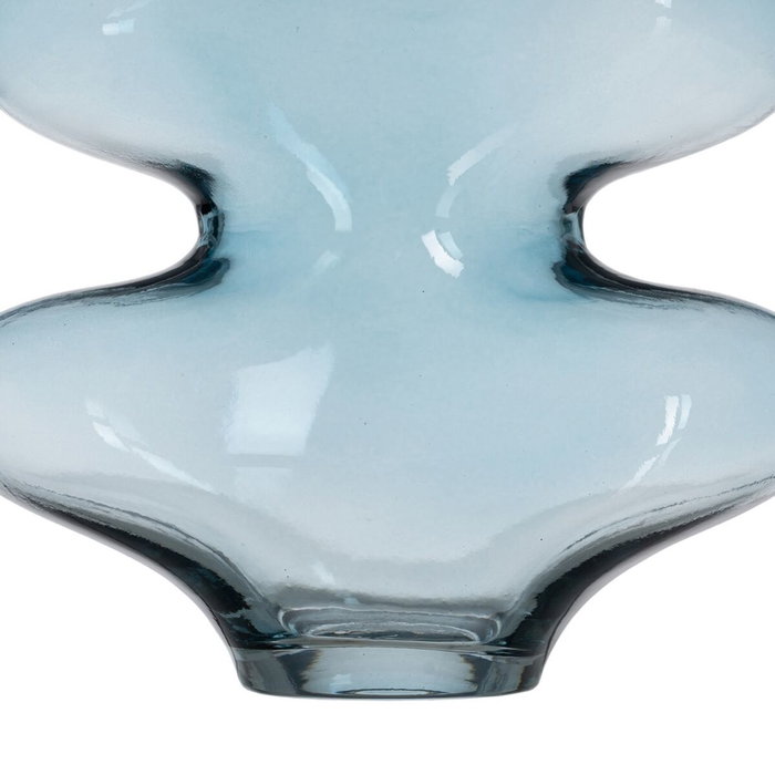 BigBuy Home Vase Bleu Verre 18 x 7,5 x 21,5 cm BigBuy Home Vase Bleu Verre 18 x 7,5 x 21,5 cm